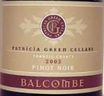 Patricia Green - Pinot Noir Yamhill County Balcombe 2022