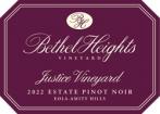 Bethel Heights - Justice Vineyard Pinot Noir 2022