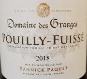 Domaine des Granges - Pouilly-Fuisse 2023