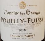 Domaine des Granges - Pouilly-Fuisse 2023