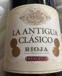 La Antigua - Rioja Reserva 2012