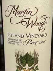 Martin Woods - Hyland Vineyard Pinot Noir 2022