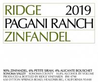 Ridge - Zinfandel California Pagani Ranch 2022