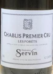 Servin - Chablis Les For�ts 2022
