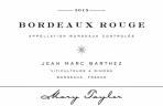 Mary Taylor - Jean Marc Bartez Bordeaux Rouge 2018