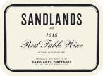 Sandlands - RTW (Red Table Wine) 2021